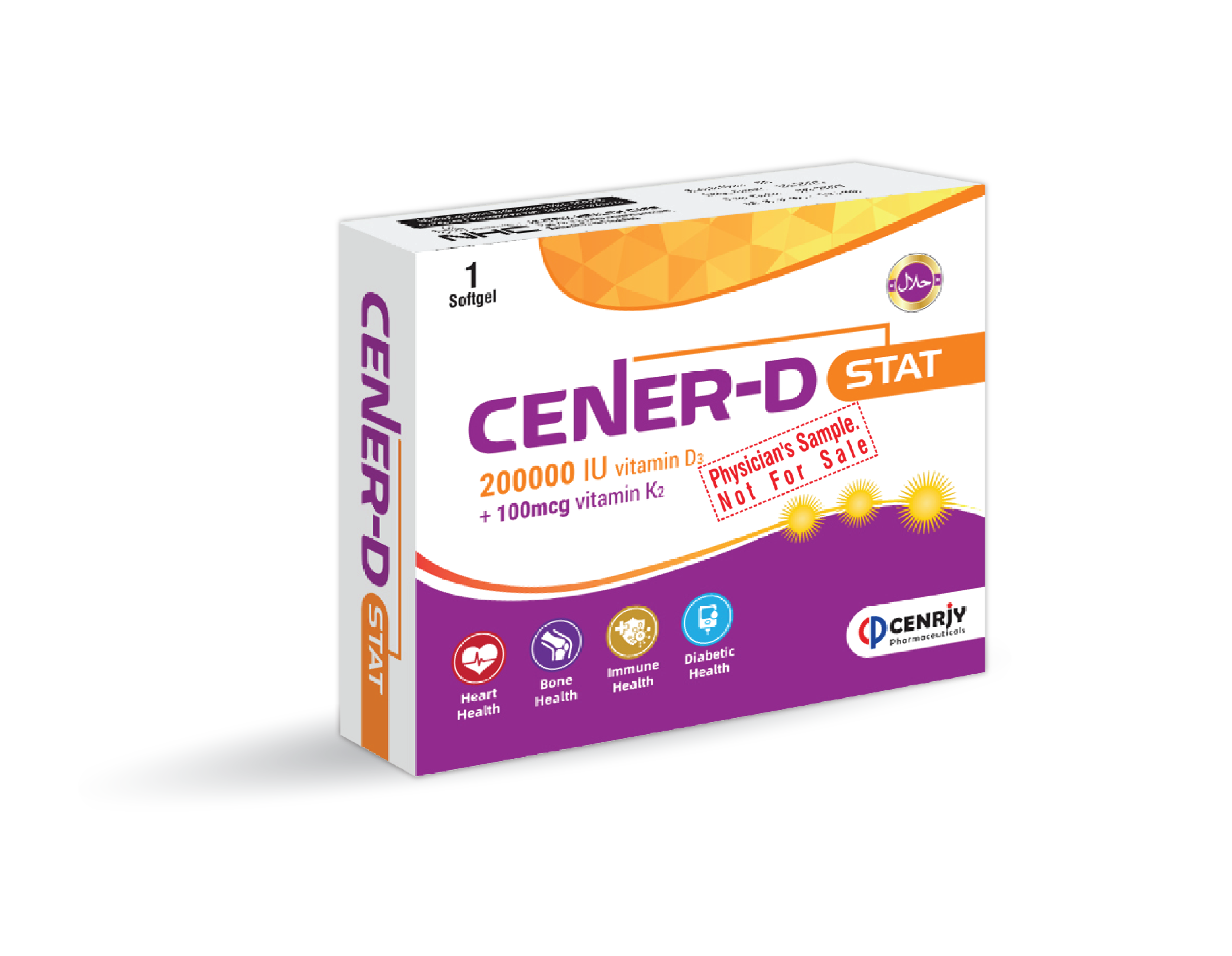 Cener-D Stat Softgels